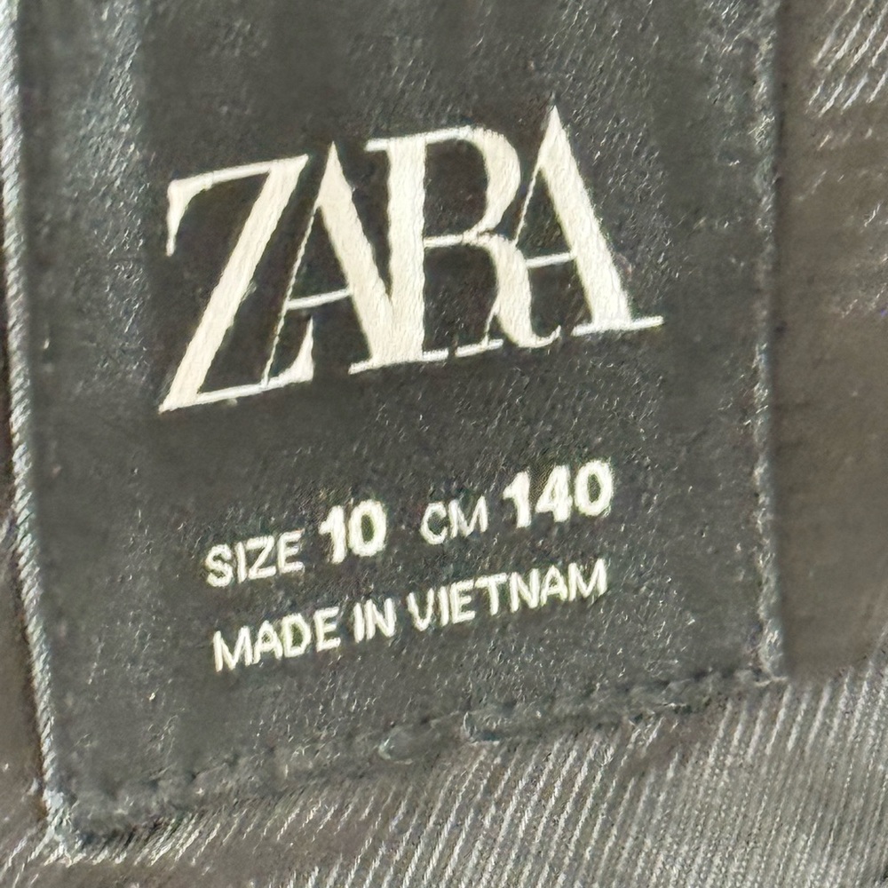 NWT Zara kids Black Shawl-Collar Tuxedo Blazer. - Picture 8 of 8